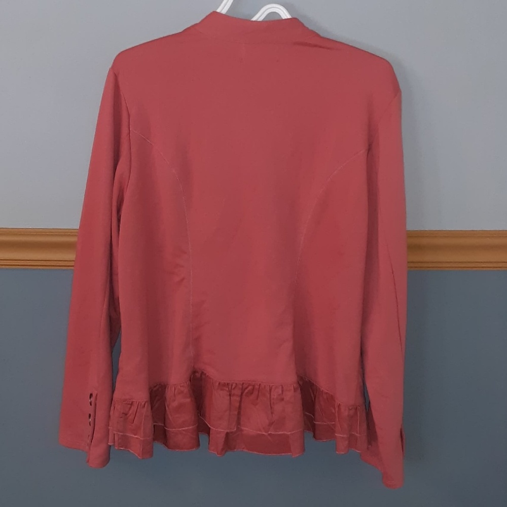 Cynthia Rowley Lightweight Ruffled Jacket - Picture 4 of 5